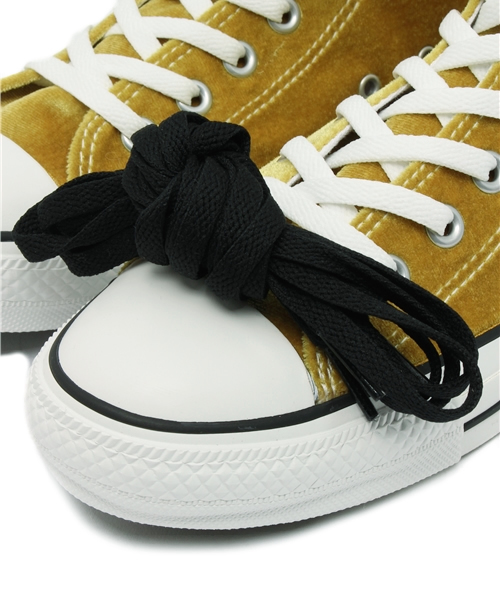 CONVERSE(コンバース)の「ALL STAR VELVET HI / オールスター ベルベット HI(スニーカー・レディース・ネイビー/マスタード/バーガンディー・10.5/11.5/7.5/9/6.5/8.5/4/3/8/6/3.5/4.5/5.5/5/7/9.5)」の4枚目の写真