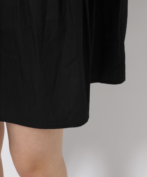 Me%(ミィパーセント)の「バックリボンティアードワンピース(ワンピース・レディース・アイボリー/ブラック・FREE)」の13枚目の写真