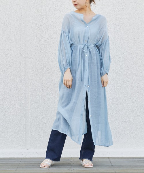 Chico（チコ）の「【WEB限定】シアー2wayボリュームワンピース（ワンピース）」 - WEAR