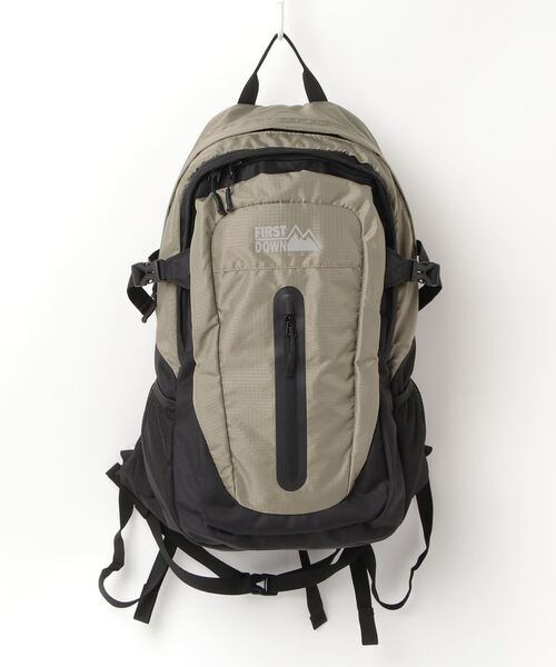 FIRST DOWN（ファーストダウン）の「【Ficce Brave/フィセブレイブ】xFIRST DOWN  デイパック（バックパック/リュック・メンズ・ブラック/グレー/ベージュ・FREE）」の11枚目の写真