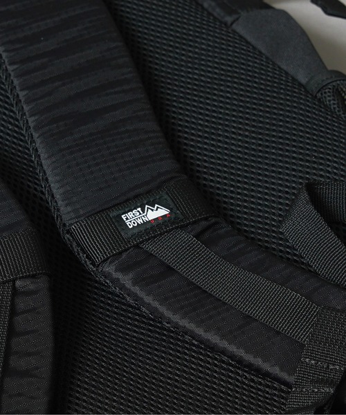 FIRST DOWN（ファーストダウン）の「【Ficce Brave/フィセブレイブ】xFIRST DOWN  デイパック（バックパック/リュック・メンズ・ブラック/グレー/ベージュ・FREE）」の14枚目の写真