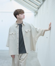 melt. - ドレープCPOドルマンオーバーシャツ