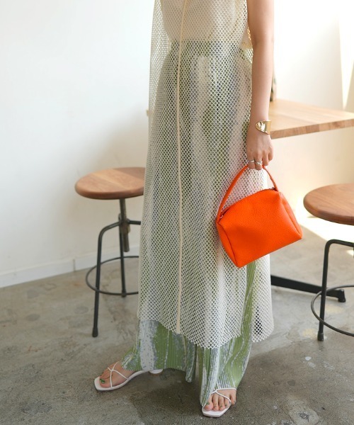 Futier land(フューティアランド)の「マーブル柄プリーツワイドパンツ(その他パンツ・レディース・ブラック/ベージュ系その他/グリーン系その他/ネイビー・FREE)」の18枚目の写真