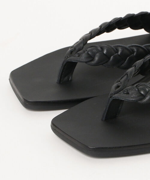 Ray BEAMS(レイビームス)の「SOL SANA / Lotus Slide サンダル(サンダル・レディース・オフホワイト/ブラック・37/38/36/39/35)」の10枚目の写真