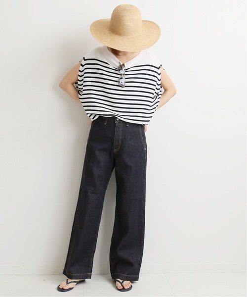 IENA ソフトバギーデニムパンツ 40 ブルー ワイドデニム L イエナ IENA ソフトバギーデニムパンツ 40 ブルー ワイドデニム L イエナ