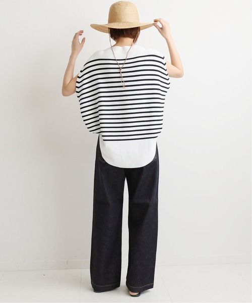 ☆新品☆IENA　イエナ　カラーチノソフトバキー　パンツ　ホワイト　36サイズ IENA（イエナ）の「カラーチノソフトバギーパンツ◇（チノパンツ