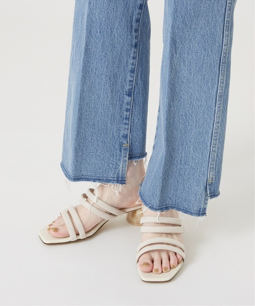 LE TALON（ルタロン）の「4.5cmマルチストラップサンダル◆（サンダル・レディース・アイボリー/ブラウン/アーミー・SMALL/MEDIUM/LARGE/X-LARGE）」の6枚目の写真