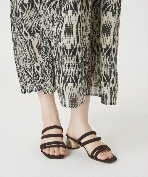 LE TALON（ルタロン）の「4.5cmマルチストラップサンダル◆（サンダル・レディース・アイボリー/ブラウン/アーミー・SMALL/MEDIUM/LARGE/X-LARGE）」の17枚目の写真