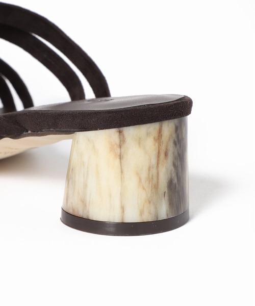 LE TALON（ルタロン）の「4.5cmマルチストラップサンダル◆（サンダル・レディース・アイボリー/ブラウン/アーミー・SMALL/MEDIUM/LARGE/X-LARGE）」の7枚目の写真