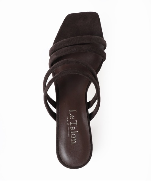 LE TALON（ルタロン）の「4.5cmマルチストラップサンダル◆（サンダル・レディース・アイボリー/ブラウン/アーミー・SMALL/MEDIUM/LARGE/X-LARGE）」の10枚目の写真