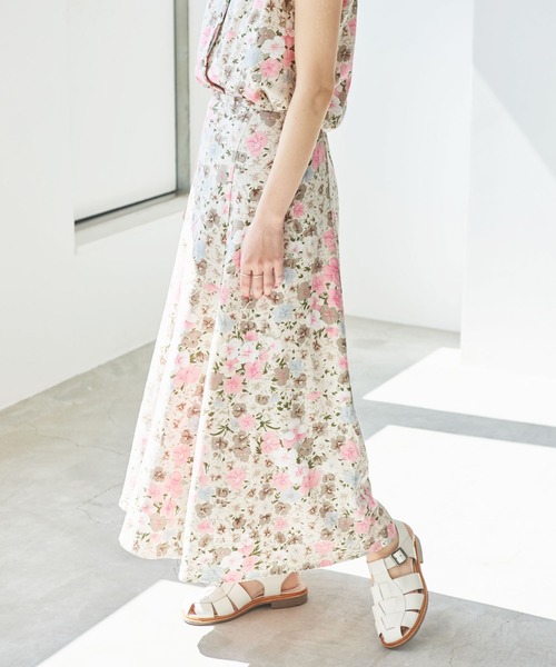 【新品】fig londonフィグロンドン 花柄　ロングスカート fig London（フィグロンドン）の「○△dreaming SK（スカート