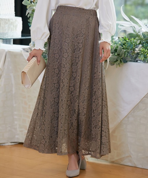 セール 総レースロングスカート スカート Dress Star ドレス スター のファッション通販 Zozotown