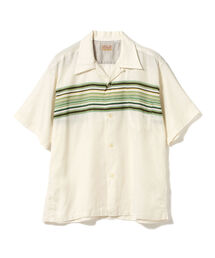 STYLE EYES | STYLE EYES / MULTI BORDER マルチボーダー 半袖オープンカラーシャツ<MEN>(シャツ/ブラウス)