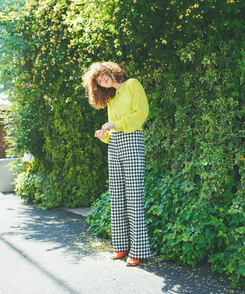 MATURED(マチュアード)の「【MATURED】Ginghamcheck Pants(ギンガムチェックパンツ)(その他パンツ・レディース・ブルー/ホワイト/グリーン・2/1)」の7枚目の写真