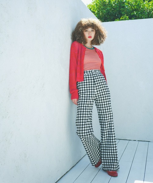 MATURED(マチュアード)の「【MATURED】Ginghamcheck Pants(ギンガムチェックパンツ)(その他パンツ・レディース・ブルー/ホワイト/グリーン・2/1)」の11枚目の写真