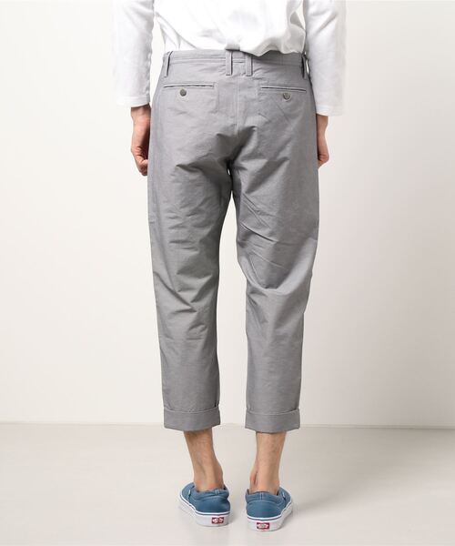 MONSIEUR NICOLE（ムッシュニコル）の「シャンブレーストレッチテーパードパンツ（その他パンツ・メンズ・グレー/ブラック・MEDIUM/LARGE/X-LARGE/SMALL）」の11枚目の写真