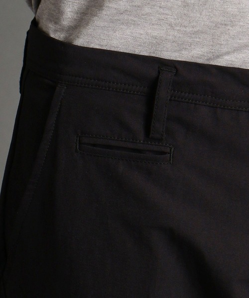 MONSIEUR NICOLE（ムッシュニコル）の「シャンブレーストレッチテーパードパンツ（その他パンツ・メンズ・グレー/ブラック・MEDIUM/LARGE/X-LARGE/SMALL）」の8枚目の写真