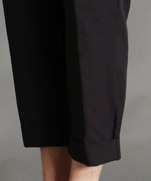 MONSIEUR NICOLE（ムッシュニコル）の「シャンブレーストレッチテーパードパンツ（その他パンツ・メンズ・グレー/ブラック・MEDIUM/LARGE/X-LARGE/SMALL）」の12枚目の写真