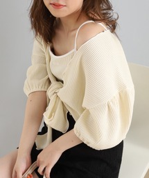 one after another NICE CLAUP | キャミセット2wayテレコトップス(アンサンブル)