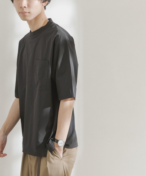 FORK&SPOON(フォークアンドスプーン)の「FORK&SPOON ストレッチイージーポケットTシャツ(Tシャツ/カットソー・メンズ・カーキ/ブラック・4/5)」の10枚目の写真