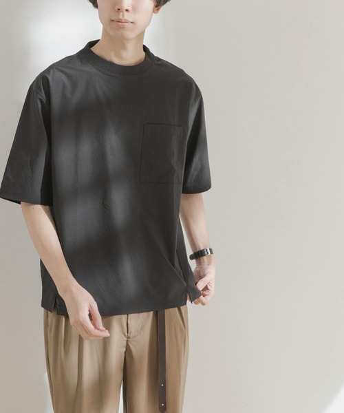 FORK&SPOON(フォークアンドスプーン)の「FORK&SPOON ストレッチイージーポケットTシャツ(Tシャツ/カットソー・メンズ・カーキ/ブラック・4/5)」の11枚目の写真