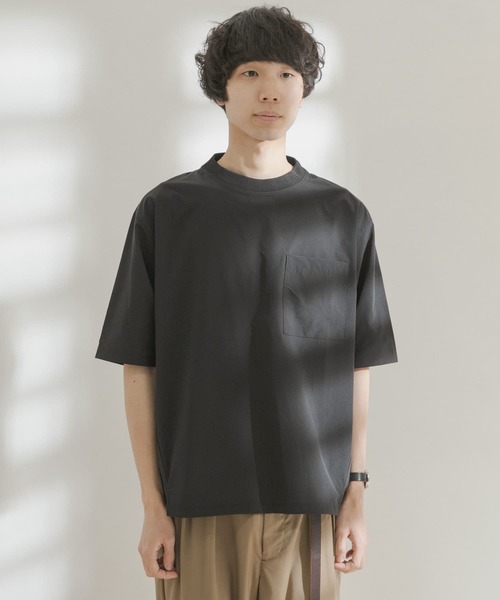 FORK&SPOON(フォークアンドスプーン)の「FORK&SPOON ストレッチイージーポケットTシャツ(Tシャツ/カットソー・メンズ・カーキ/ブラック・4/5)」の15枚目の写真