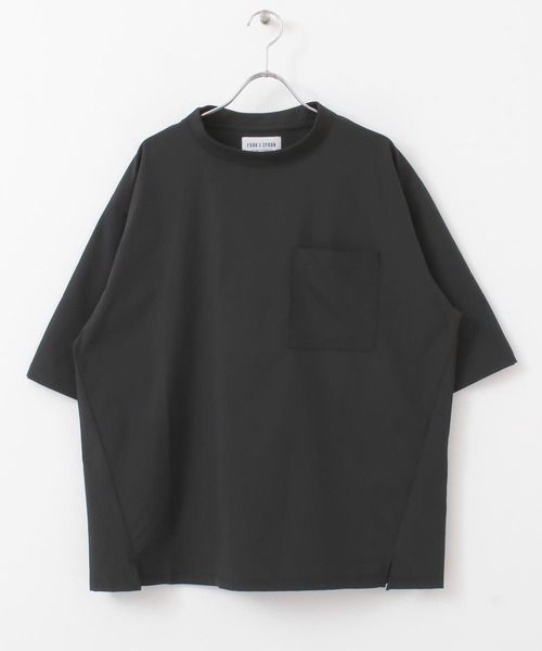 FORK&SPOON(フォークアンドスプーン)の「FORK&SPOON ストレッチイージーポケットTシャツ(Tシャツ/カットソー・メンズ・カーキ/ブラック・4/5)」の18枚目の写真