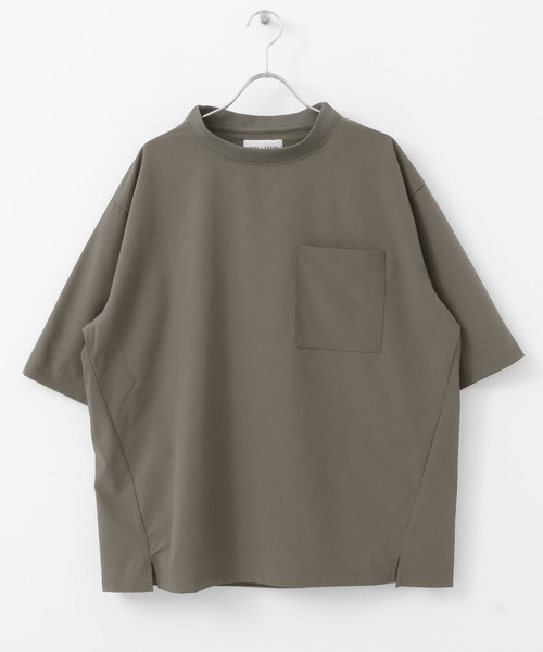 FORK&SPOON(フォークアンドスプーン)の「FORK&SPOON ストレッチイージーポケットTシャツ(Tシャツ/カットソー・メンズ・カーキ/ブラック・4/5)」の19枚目の写真