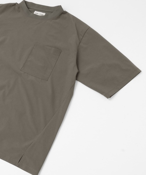 FORK&SPOON(フォークアンドスプーン)の「FORK&SPOON ストレッチイージーポケットTシャツ(Tシャツ/カットソー・メンズ・カーキ/ブラック・4/5)」の20枚目の写真