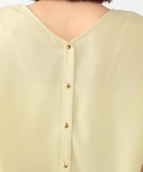 UNRELISH（アンレリッシュ）の「バックシャンサップブラウス（シャツ/ブラウス・レディース・モカ/グレー/イエロー・MEDIUM）」の12枚目の写真