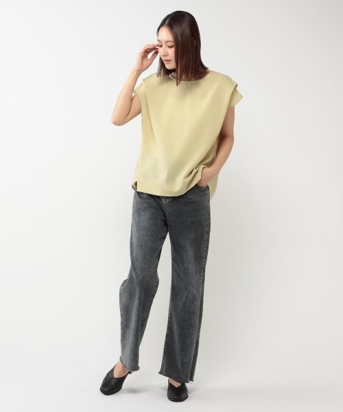 UNRELISH（アンレリッシュ）の「バックシャンサップブラウス（シャツ/ブラウス・レディース・モカ/グレー/イエロー・MEDIUM）」の15枚目の写真