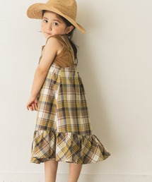 URBAN RESEARCH DOORS | チェックキャミソールワンピース(KIDS)(ワンピース)