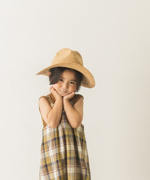 URBAN RESEARCH DOORS（アーバンリサーチドアーズ）の「チェックキャミソールワンピース(KIDS)（ワンピース・キッズ・ブルー系その他/イエロー系その他・105/120/135）」の6枚目の写真