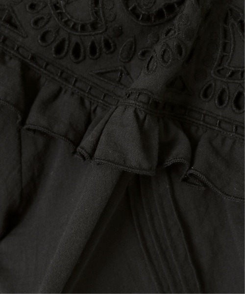 JOURNAL STANDARD(ジャーナルスタンダード)の「レースカラークラフトブラウス(シャツ/ブラウス・レディース・ブラック/ホワイト・FREE)」の11枚目の写真