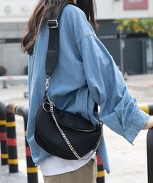 KOR | 2WAYチェーン付ボディバッグ(ボディバッグ/ウエストポーチ)