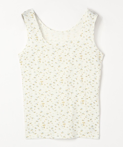 Heather(ヘザー)の「Heather mini タンクトップ 956277(タンクトップ・レディース・ブルー/イエロー系その他/ライトベージュ・FREE)」の17枚目の写真