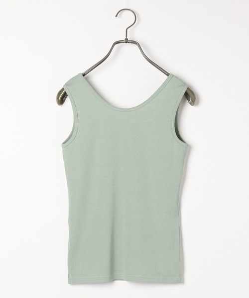 Heather(ヘザー)の「Heather mini タンクトップ 956277(タンクトップ・レディース・ブルー/イエロー系その他/ライトベージュ・FREE)」の19枚目の写真