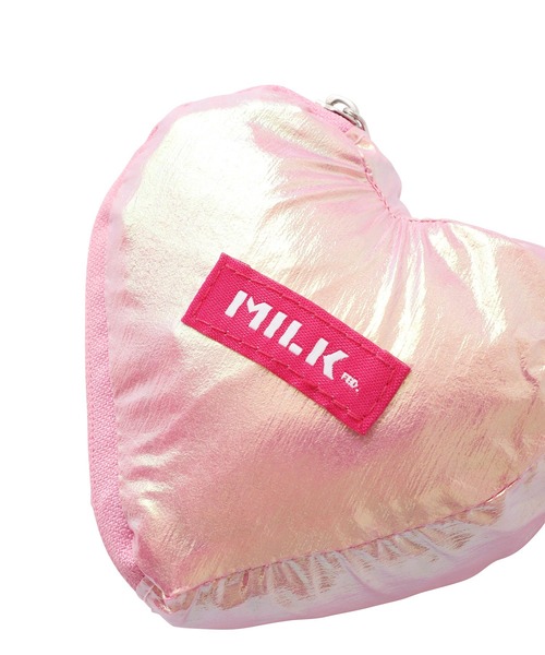 MILKFED.（ミルクフェド）の「AURORA HEART PACKABLE TOTE BAG（エコバッグ/サブバッグ・レディース・ライトピンク/ホワイト/ライトパープル・ONE SIZE）」の11枚目の写真