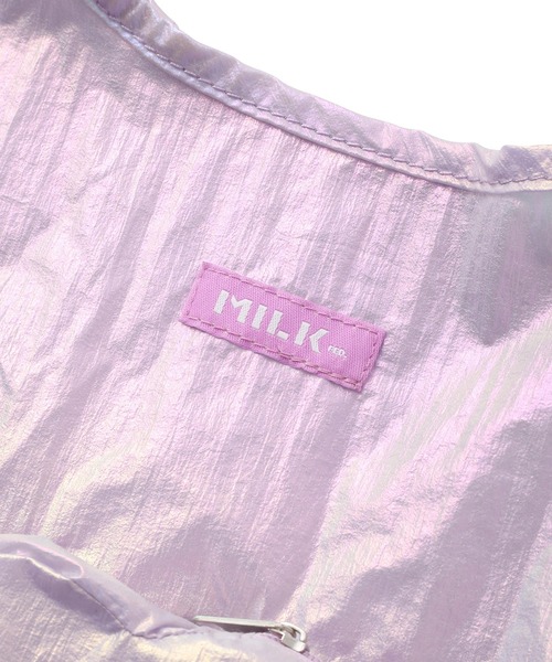 MILKFED.（ミルクフェド）の「AURORA HEART PACKABLE TOTE BAG（エコバッグ/サブバッグ・レディース・ライトピンク/ホワイト/ライトパープル・ONE SIZE）」の15枚目の写真