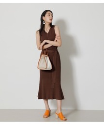 AZUL by moussy | HENRY NECK SUMMER KNIT TANK/ヘンリーネックサマーニットタンク(タンクトップ)