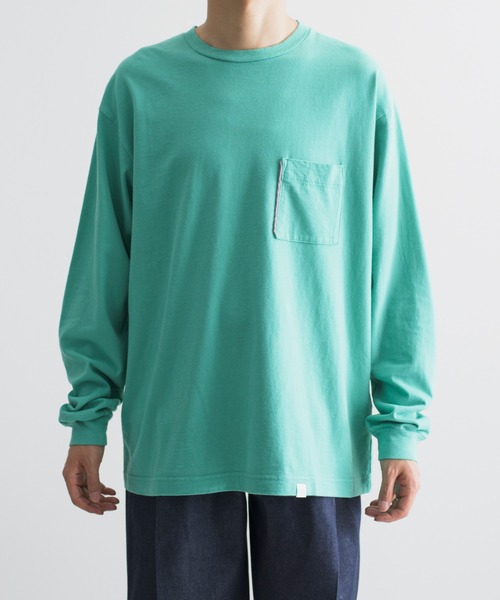 NEONSIGN(ネオンサイン)の「NEONSIGN ネオンサイン / L/S NEON COLOR POCKET T-SHIRT ロングスリーブネオンカラーポケットTシャツ / N1498(Tシャツ/カットソー・メンズ・グリーン・46/48)」の13枚目の写真