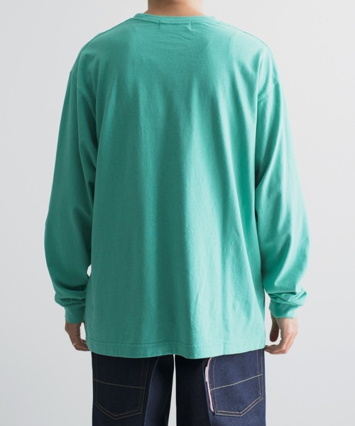 NEONSIGN(ネオンサイン)の「NEONSIGN ネオンサイン / L/S NEON COLOR POCKET T-SHIRT ロングスリーブネオンカラーポケットTシャツ / N1498(Tシャツ/カットソー・メンズ・グリーン・46/48)」の11枚目の写真