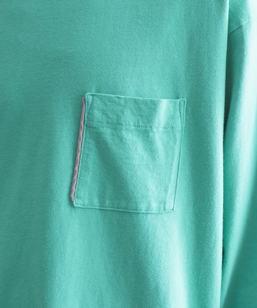 NEONSIGN(ネオンサイン)の「NEONSIGN ネオンサイン / L/S NEON COLOR POCKET T-SHIRT ロングスリーブネオンカラーポケットTシャツ / N1498(Tシャツ/カットソー・メンズ・グリーン・46/48)」の8枚目の写真
