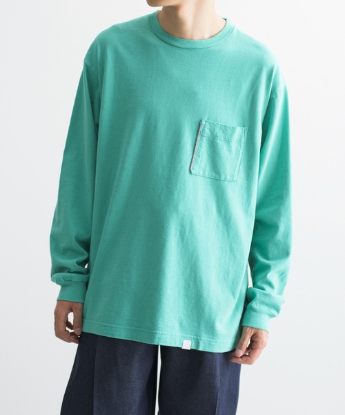 NEONSIGN(ネオンサイン)の「NEONSIGN ネオンサイン / L/S NEON COLOR POCKET T-SHIRT ロングスリーブネオンカラーポケットTシャツ / N1498(Tシャツ/カットソー・メンズ・グリーン・46/48)」の16枚目の写真