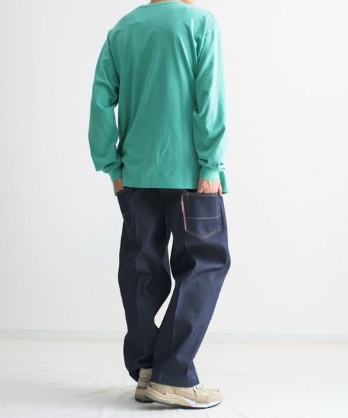 NEONSIGN(ネオンサイン)の「NEONSIGN ネオンサイン / L/S NEON COLOR POCKET T-SHIRT ロングスリーブネオンカラーポケットTシャツ / N1498(Tシャツ/カットソー・メンズ・グリーン・46/48)」の14枚目の写真