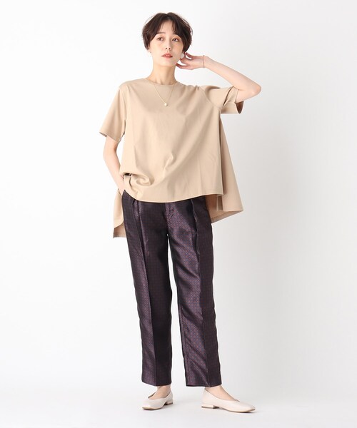 OPAQUE.CLIP（オペークドットクリップ）の「◆スクエアフラットパンプス（パンプス・レディース・オフホワイト/ブラック系/ベージュ系・01/02/03）」の6枚目の写真