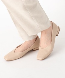 OPAQUE.CLIP | スクエアフラットパンプス(パンプス)