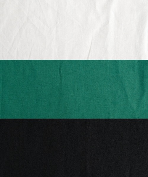 ＡＮＤＪ（アンドジェイ）の「バンドカラーフロントタックノースリーブシャツワンピース（シャツワンピース・レディース・ブラック/オフホワイト/グリーン・M）」の21枚目の写真