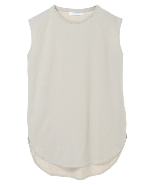 AMERICAN HOLIC(アメリカンホリック)の「裾ラウンドノースリーブカットプルオーバー(Tシャツ/カットソー・レディース・カーキ/オフホワイト/グレイッシュベージュ/その他7・M/L)」の11枚目の写真