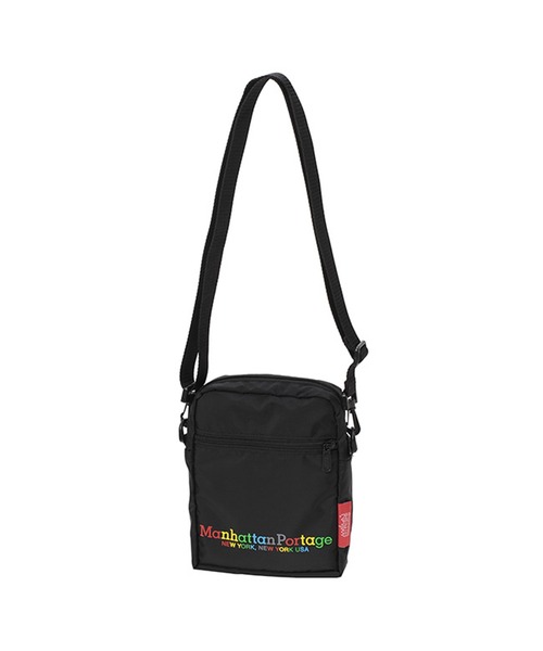 Manhattan Portage（マンハッタンポーテージ）の「City Light Bag CORDURAR Lite（ショルダーバッグ・メンズ・ブラック/マルチ・X-SMALL）」の2枚目の写真
